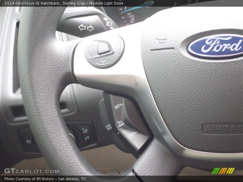 Sterling Gray / Medium Light Stone 2014 Ford Focus SE Hatchback