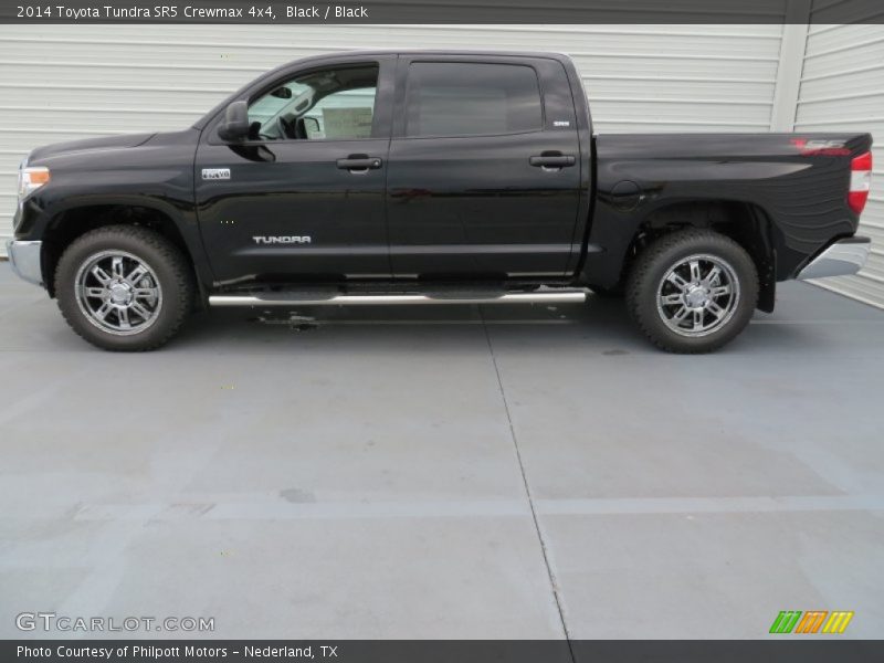 Black / Black 2014 Toyota Tundra SR5 Crewmax 4x4