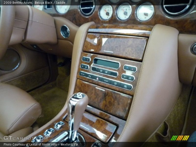 Beluga Black / Saddle 2009 Bentley Azure