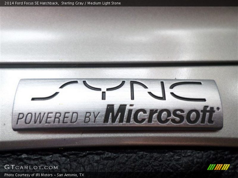 Sterling Gray / Medium Light Stone 2014 Ford Focus SE Hatchback