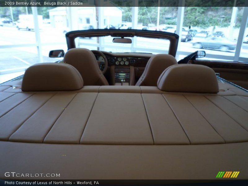 Beluga Black / Saddle 2009 Bentley Azure