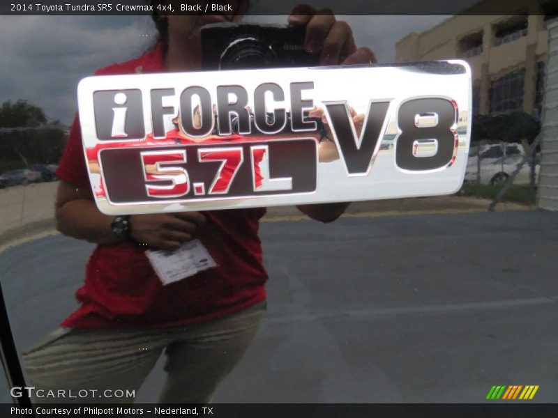 Black / Black 2014 Toyota Tundra SR5 Crewmax 4x4