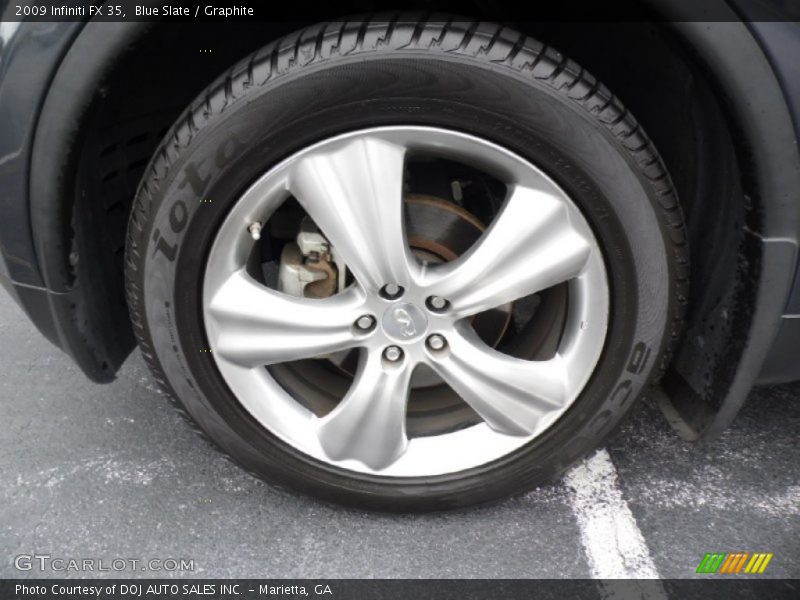 Blue Slate / Graphite 2009 Infiniti FX 35