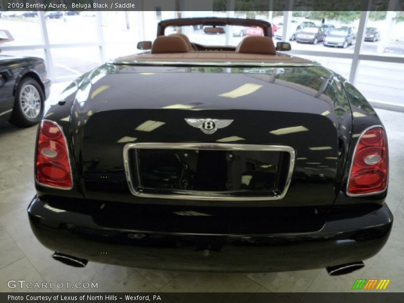 Beluga Black / Saddle 2009 Bentley Azure