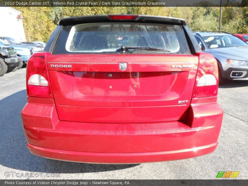 Inferno Red Crystal Pearl / Dark Slate Gray/Medium Graystone 2010 Dodge Caliber SXT