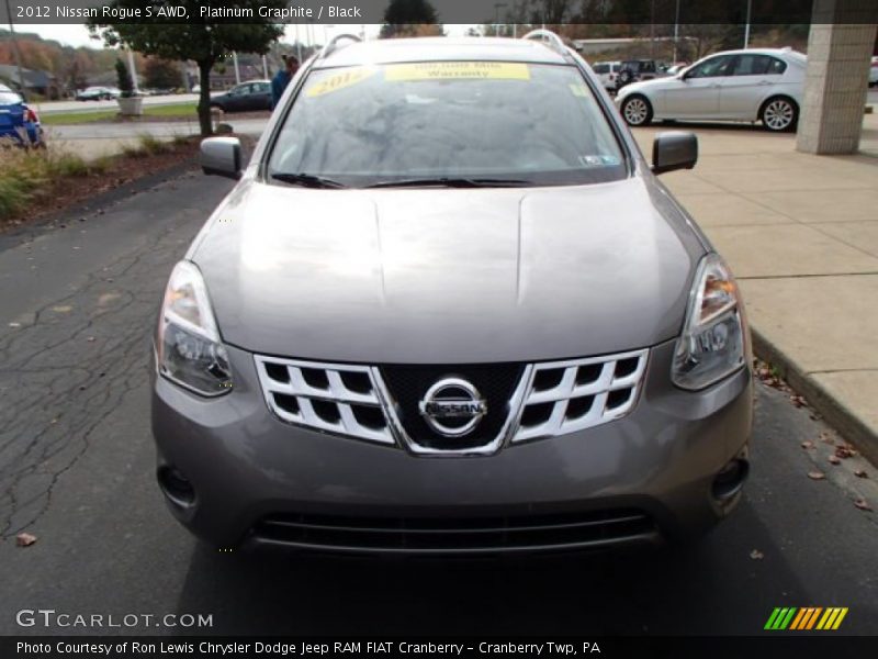 Platinum Graphite / Black 2012 Nissan Rogue S AWD