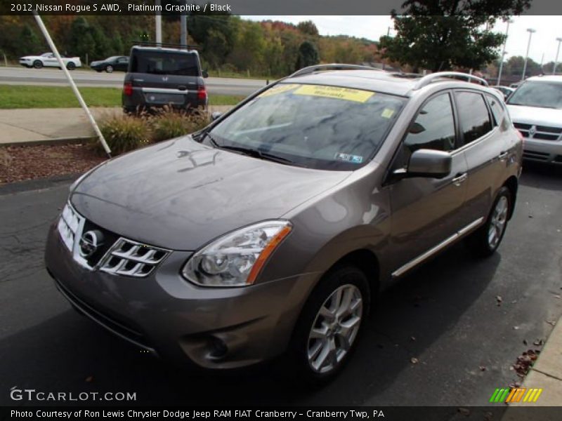 Platinum Graphite / Black 2012 Nissan Rogue S AWD