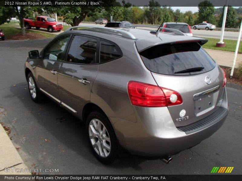 Platinum Graphite / Black 2012 Nissan Rogue S AWD