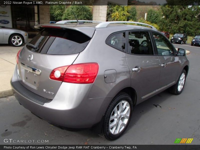 Platinum Graphite / Black 2012 Nissan Rogue S AWD