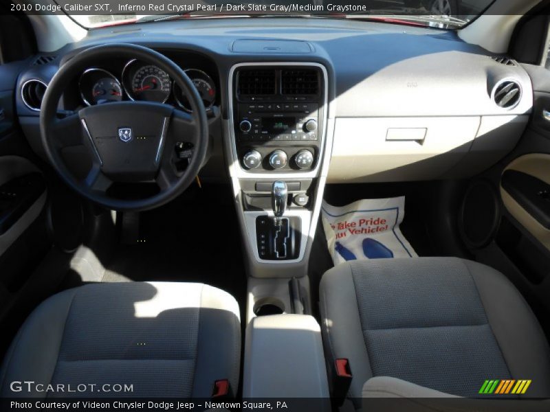 Inferno Red Crystal Pearl / Dark Slate Gray/Medium Graystone 2010 Dodge Caliber SXT