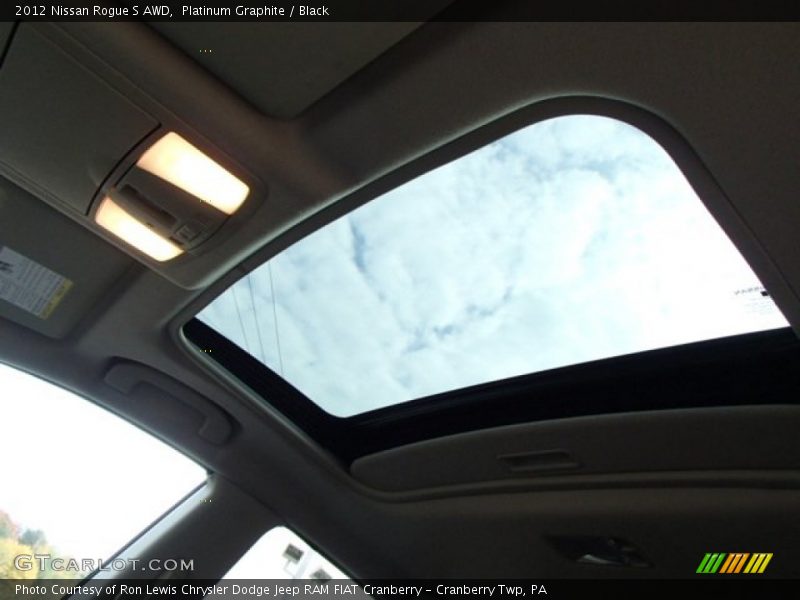Platinum Graphite / Black 2012 Nissan Rogue S AWD