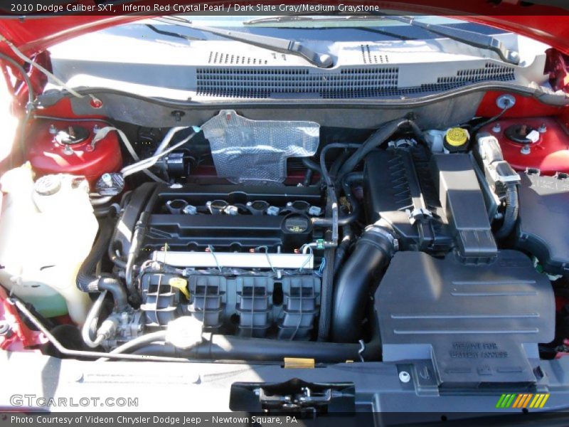 Inferno Red Crystal Pearl / Dark Slate Gray/Medium Graystone 2010 Dodge Caliber SXT