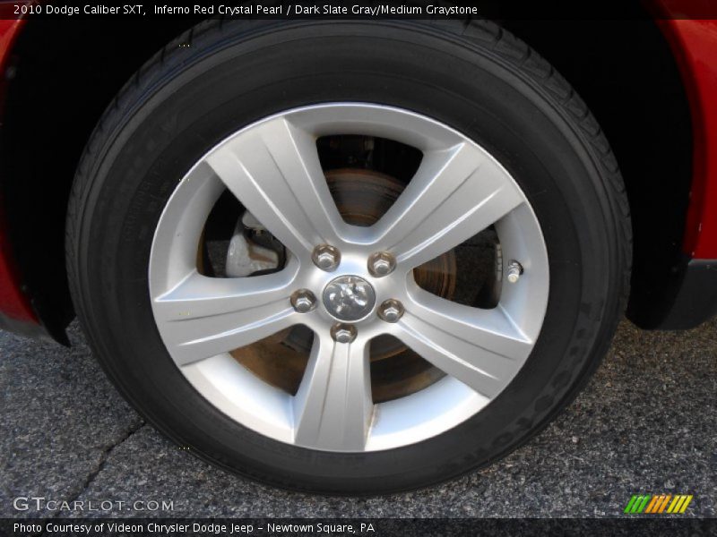 Inferno Red Crystal Pearl / Dark Slate Gray/Medium Graystone 2010 Dodge Caliber SXT