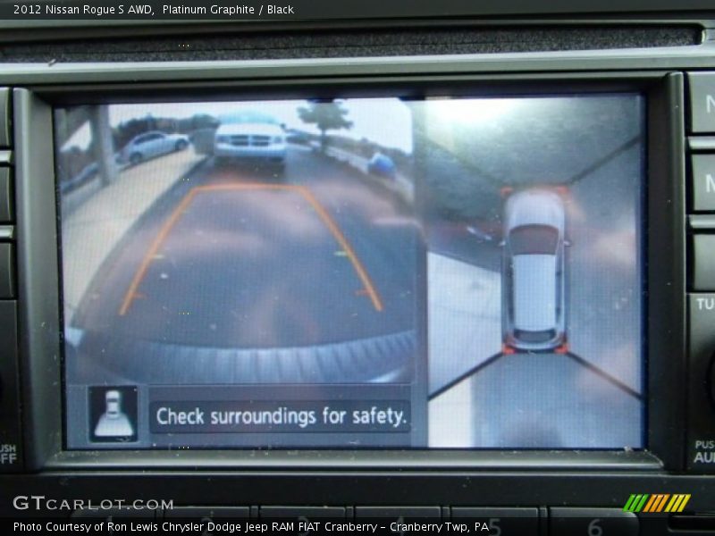 Platinum Graphite / Black 2012 Nissan Rogue S AWD