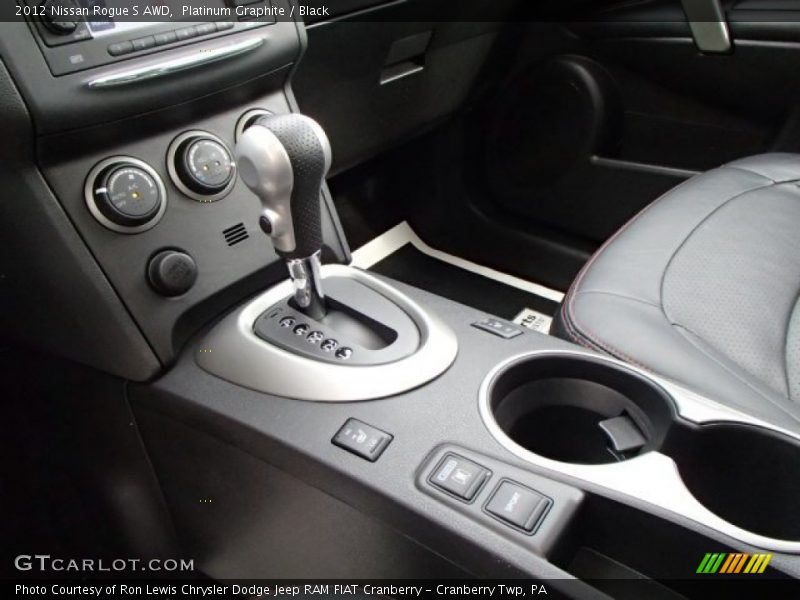 Platinum Graphite / Black 2012 Nissan Rogue S AWD