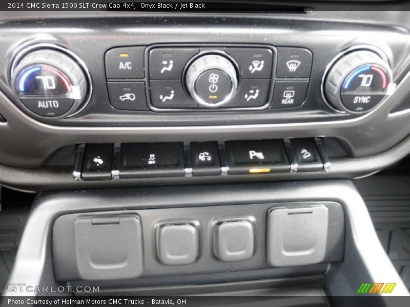 Controls of 2014 Sierra 1500 SLT Crew Cab 4x4