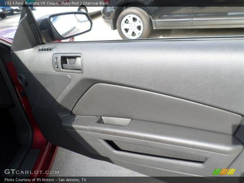 Ruby Red / Charcoal Black 2014 Ford Mustang V6 Coupe