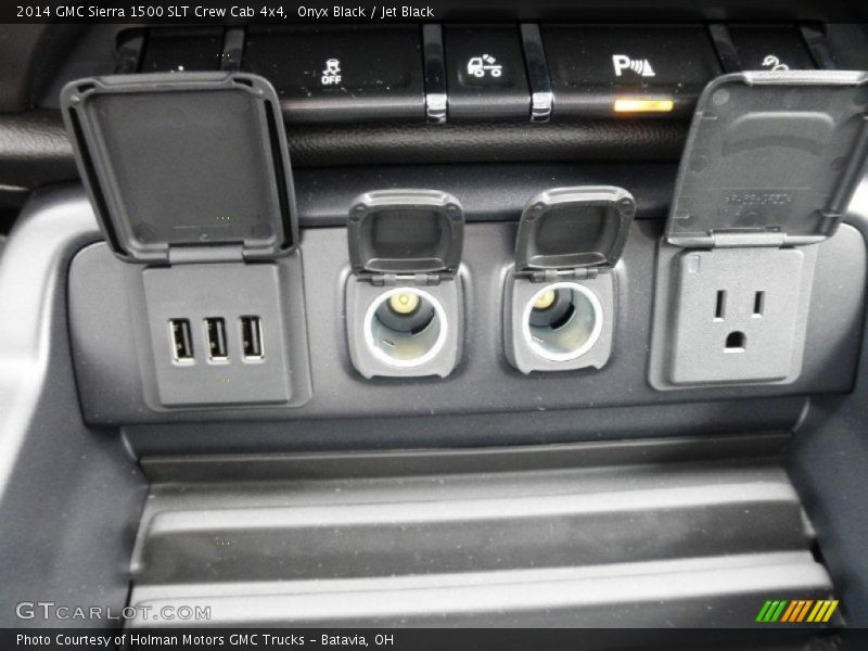 Onyx Black / Jet Black 2014 GMC Sierra 1500 SLT Crew Cab 4x4