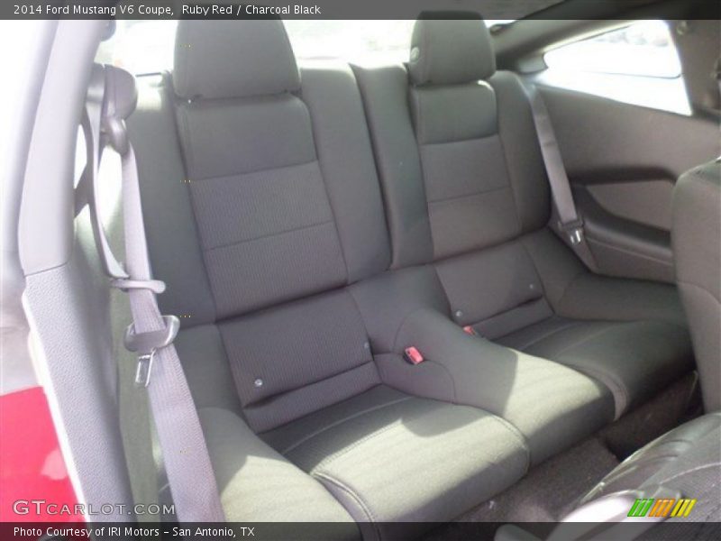 Ruby Red / Charcoal Black 2014 Ford Mustang V6 Coupe