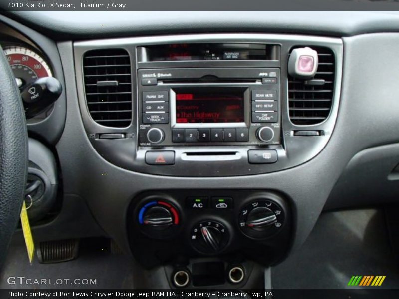 Titanium / Gray 2010 Kia Rio LX Sedan