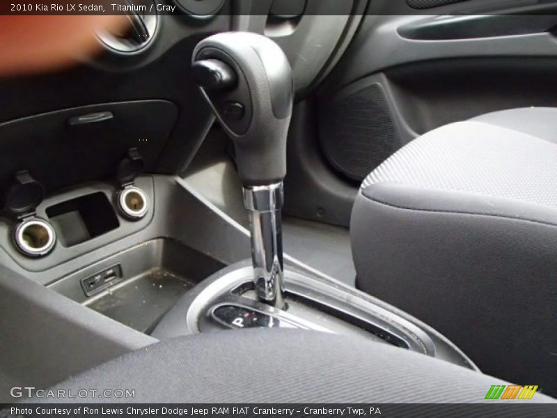 Titanium / Gray 2010 Kia Rio LX Sedan