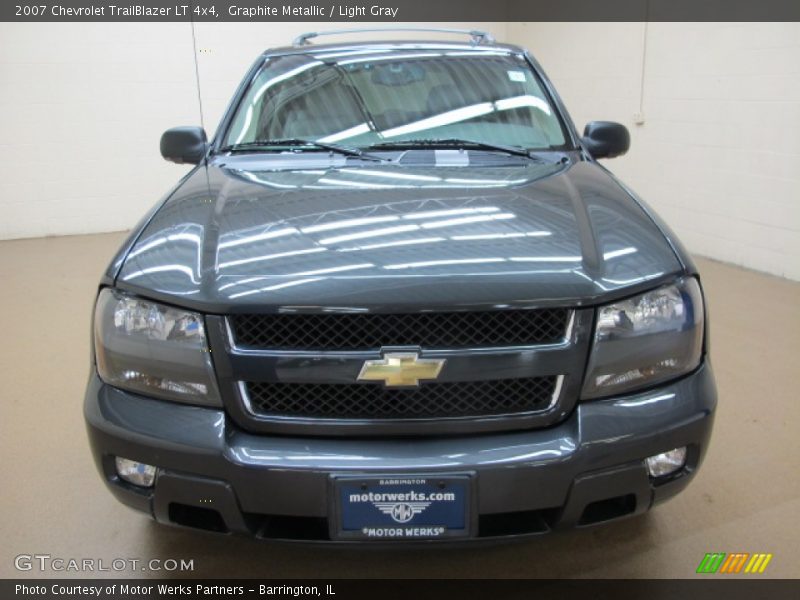 Graphite Metallic / Light Gray 2007 Chevrolet TrailBlazer LT 4x4