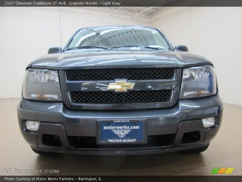 Graphite Metallic / Light Gray 2007 Chevrolet TrailBlazer LT 4x4