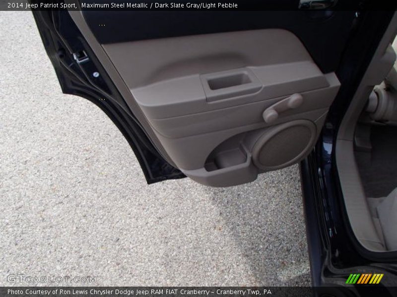 Maximum Steel Metallic / Dark Slate Gray/Light Pebble 2014 Jeep Patriot Sport
