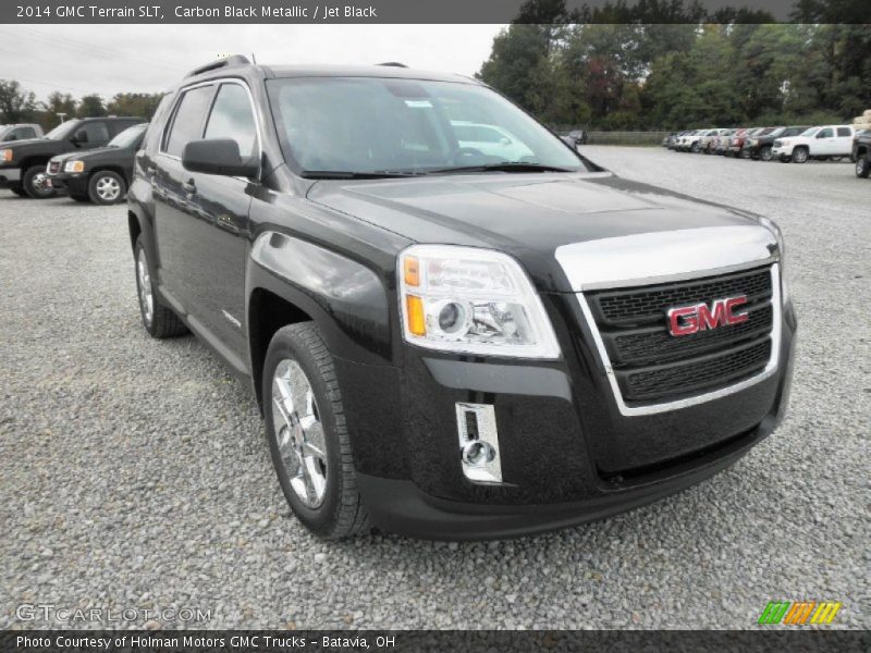 Carbon Black Metallic / Jet Black 2014 GMC Terrain SLT