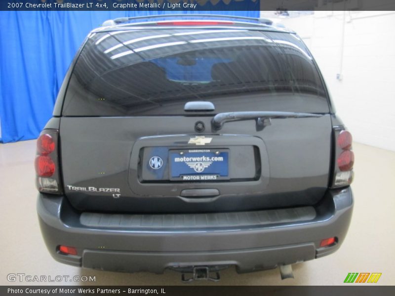 Graphite Metallic / Light Gray 2007 Chevrolet TrailBlazer LT 4x4
