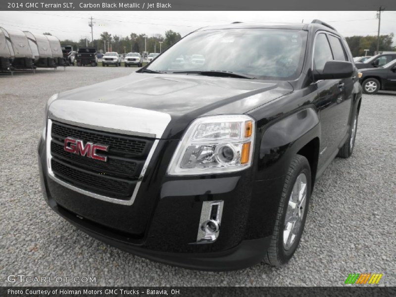 Carbon Black Metallic / Jet Black 2014 GMC Terrain SLT