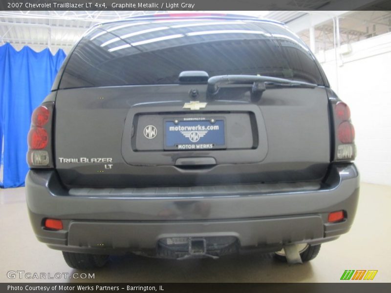Graphite Metallic / Light Gray 2007 Chevrolet TrailBlazer LT 4x4