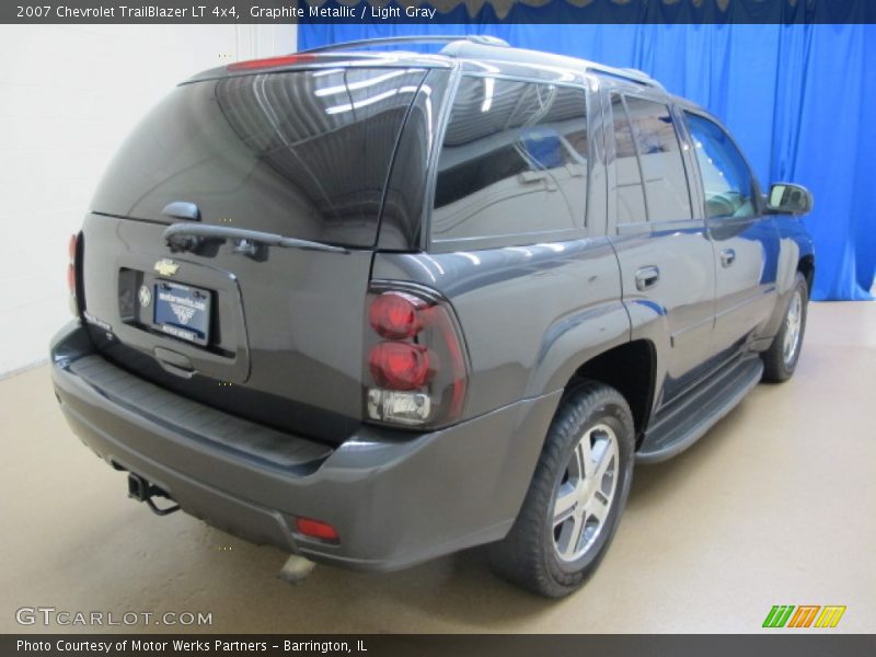 Graphite Metallic / Light Gray 2007 Chevrolet TrailBlazer LT 4x4
