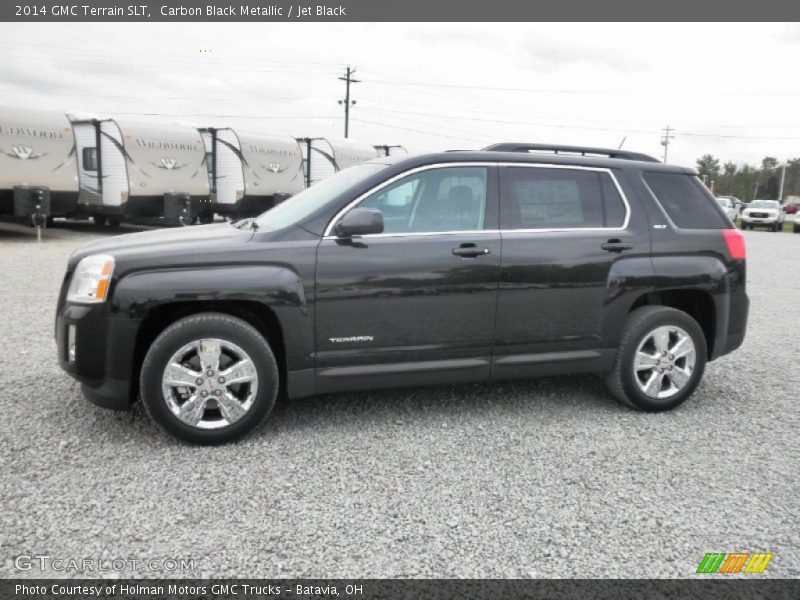 Carbon Black Metallic / Jet Black 2014 GMC Terrain SLT