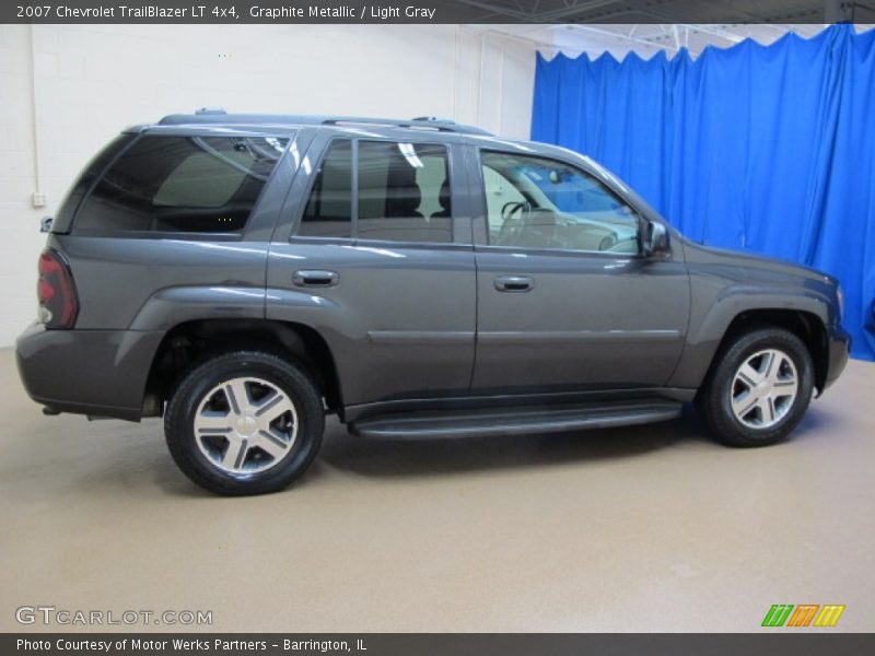 Graphite Metallic / Light Gray 2007 Chevrolet TrailBlazer LT 4x4