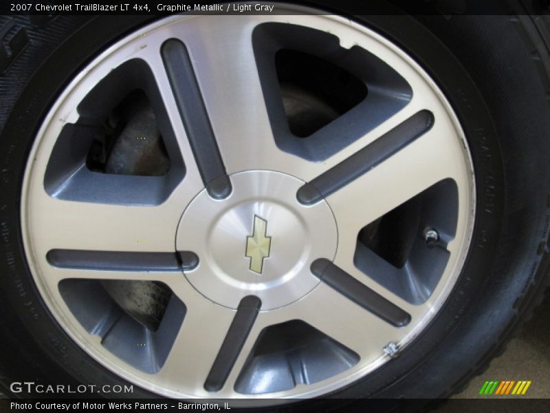 Graphite Metallic / Light Gray 2007 Chevrolet TrailBlazer LT 4x4