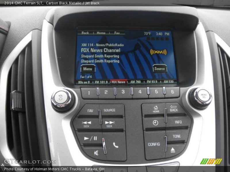 Carbon Black Metallic / Jet Black 2014 GMC Terrain SLT