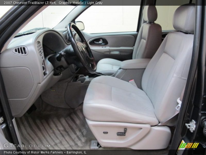 Graphite Metallic / Light Gray 2007 Chevrolet TrailBlazer LT 4x4
