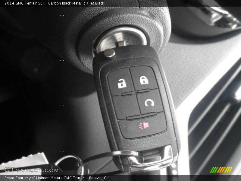 Carbon Black Metallic / Jet Black 2014 GMC Terrain SLT