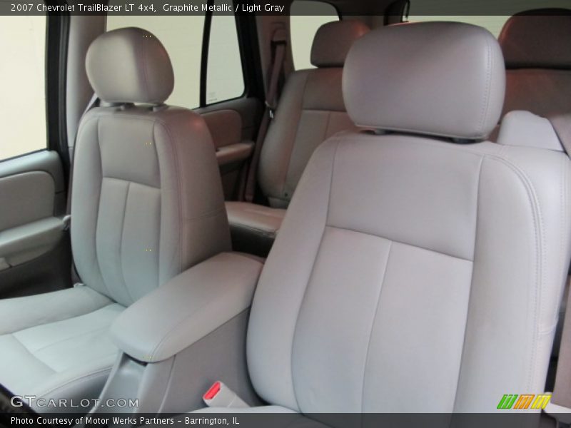 Graphite Metallic / Light Gray 2007 Chevrolet TrailBlazer LT 4x4