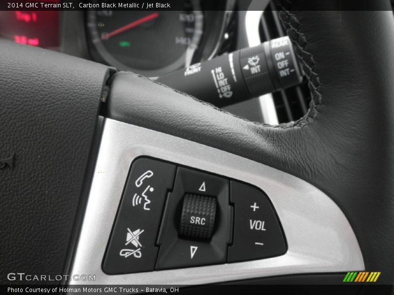Carbon Black Metallic / Jet Black 2014 GMC Terrain SLT