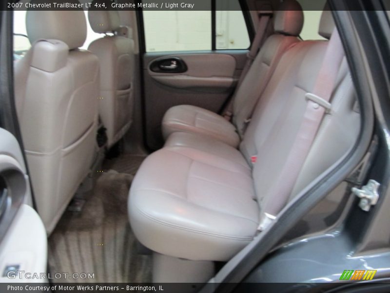 Graphite Metallic / Light Gray 2007 Chevrolet TrailBlazer LT 4x4