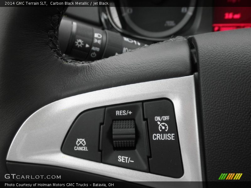 Carbon Black Metallic / Jet Black 2014 GMC Terrain SLT