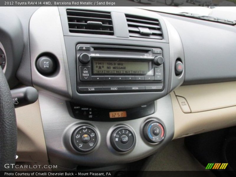 Barcelona Red Metallic / Sand Beige 2012 Toyota RAV4 I4 4WD