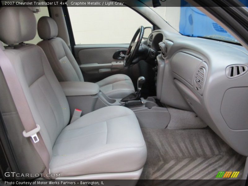 Graphite Metallic / Light Gray 2007 Chevrolet TrailBlazer LT 4x4