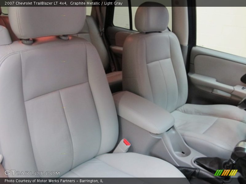 Graphite Metallic / Light Gray 2007 Chevrolet TrailBlazer LT 4x4