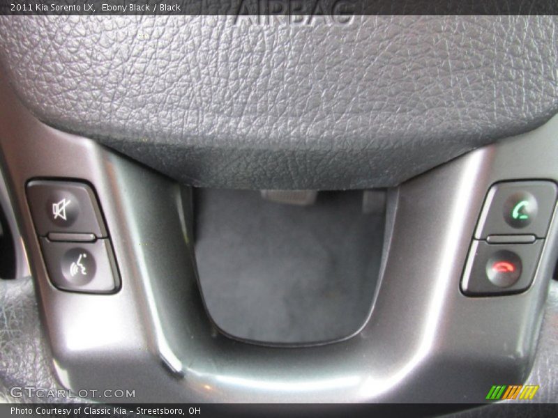 Ebony Black / Black 2011 Kia Sorento LX