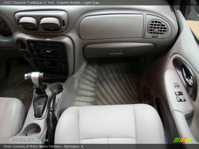 Graphite Metallic / Light Gray 2007 Chevrolet TrailBlazer LT 4x4