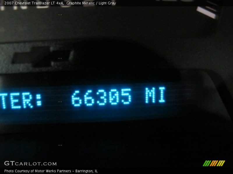 Graphite Metallic / Light Gray 2007 Chevrolet TrailBlazer LT 4x4
