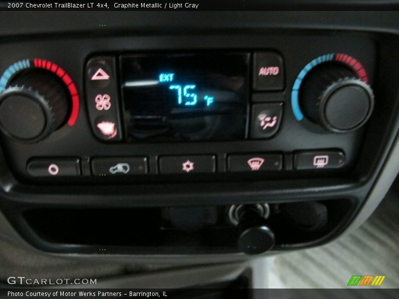 Graphite Metallic / Light Gray 2007 Chevrolet TrailBlazer LT 4x4